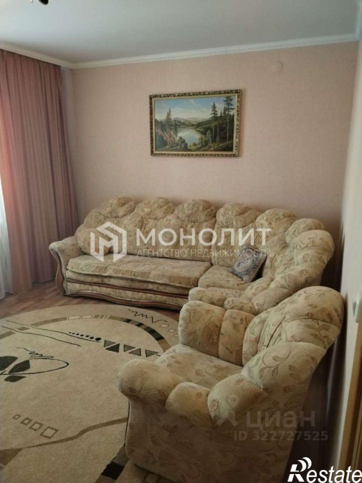 1-комн квартира мкр Космос, 12,  д. 12