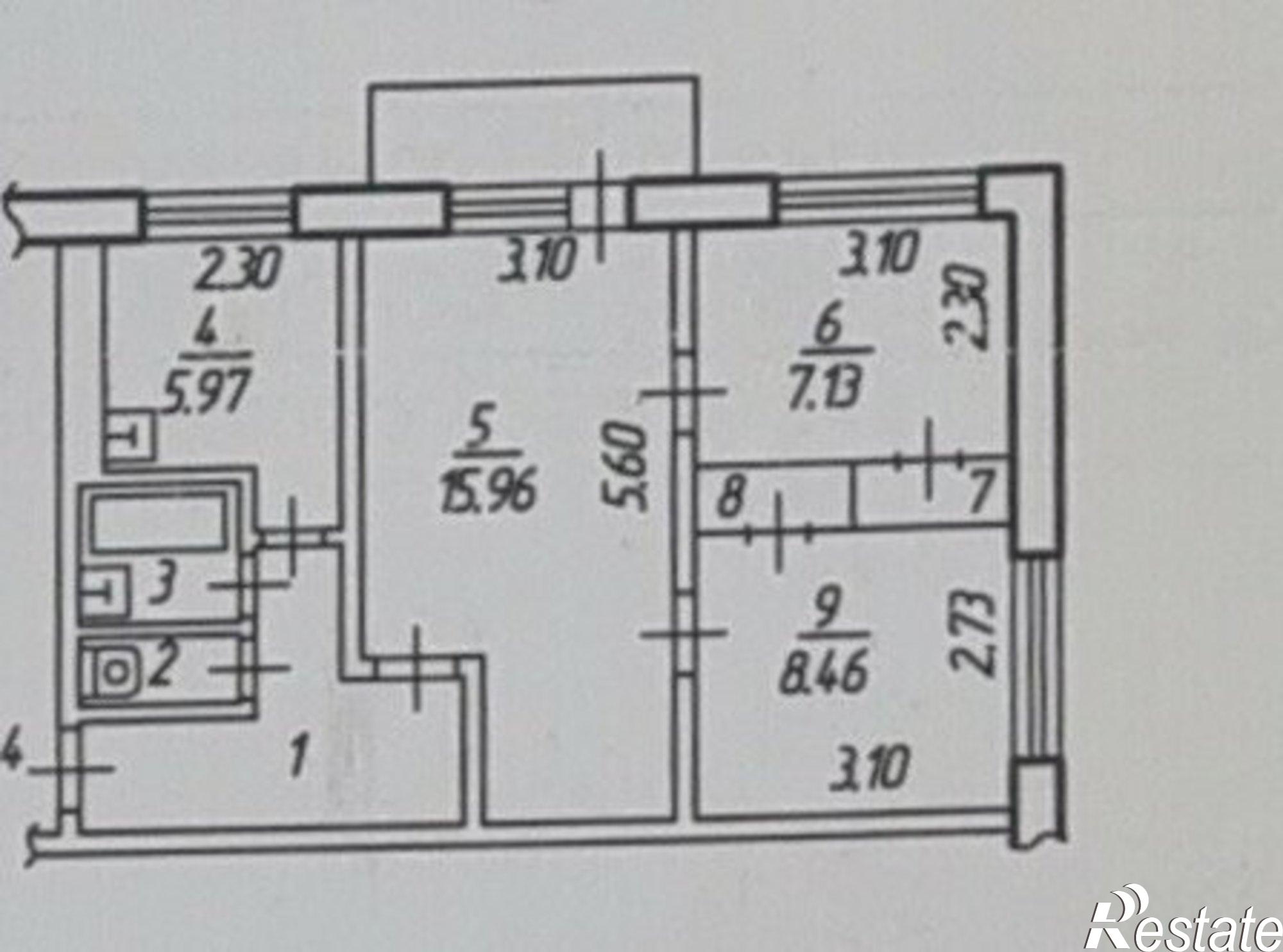 Купить квартиру за 4 950 000 рублей на Рудничный мкр, 7