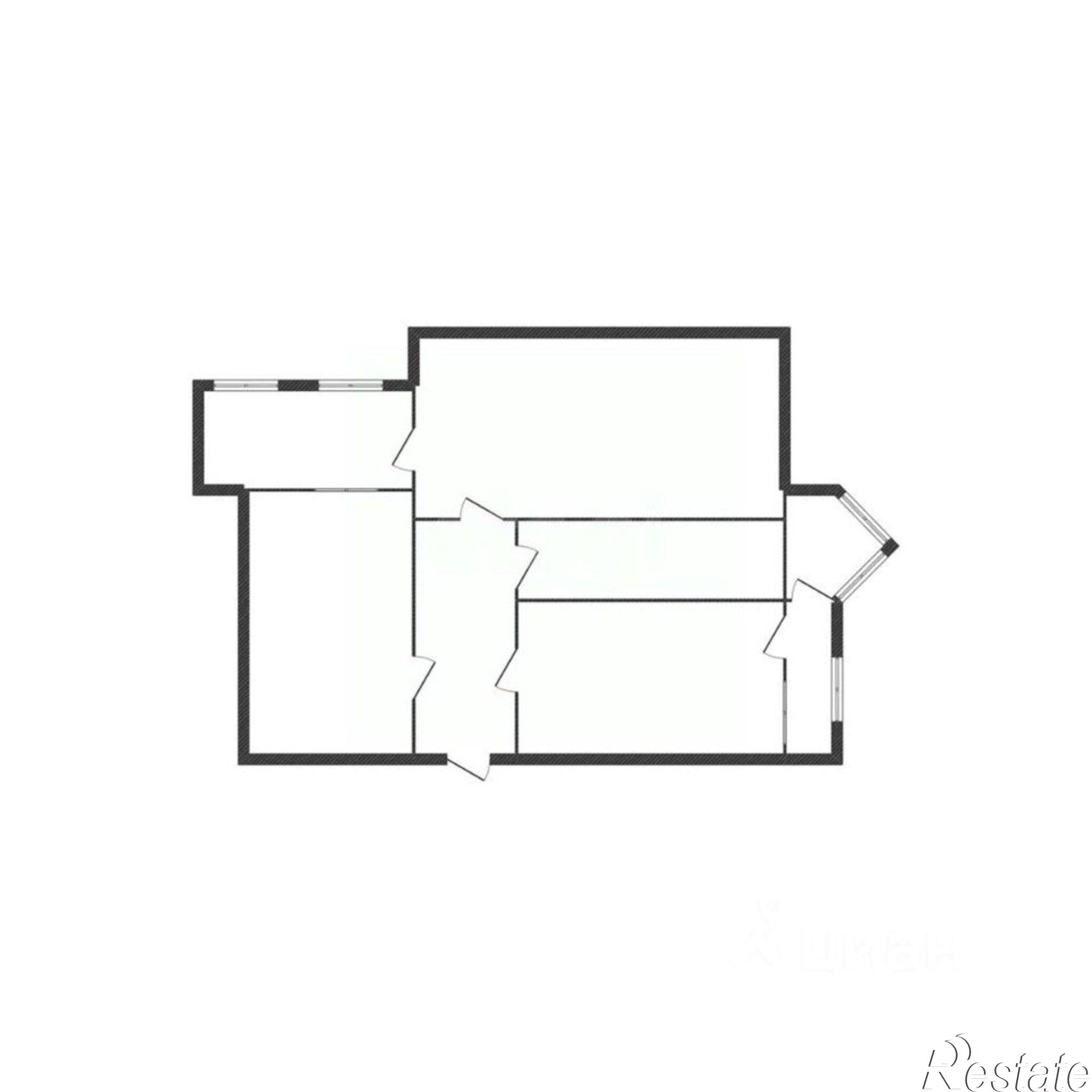 Купить квартиру за 5 100 000 рублей на Комсомольский проспект, 1Б
