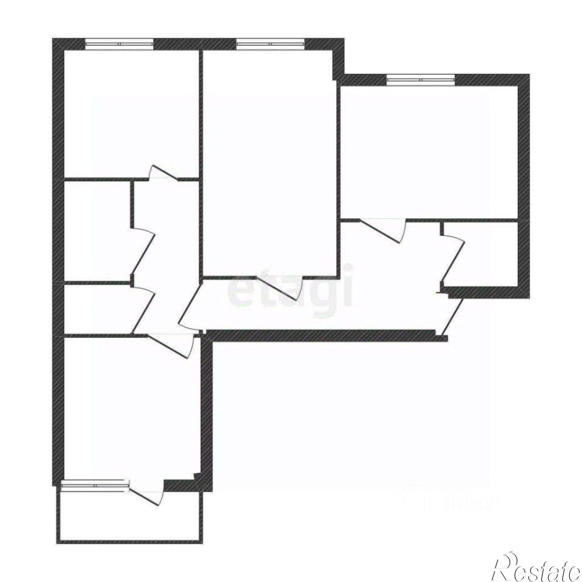 Купить квартиру за 5 600 000 рублей на Восточный мкр, 7
