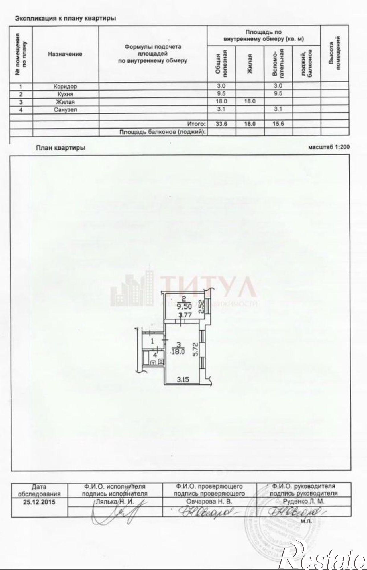 Купить квартиру за 3 500 000 рублей на Комсомольский проспект, 2/3