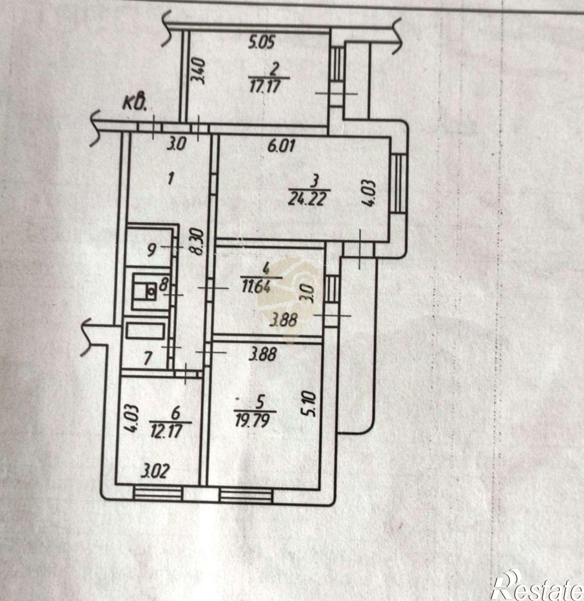 Купить квартиру за 9 700 000 рублей на Королева мкр,дом 38