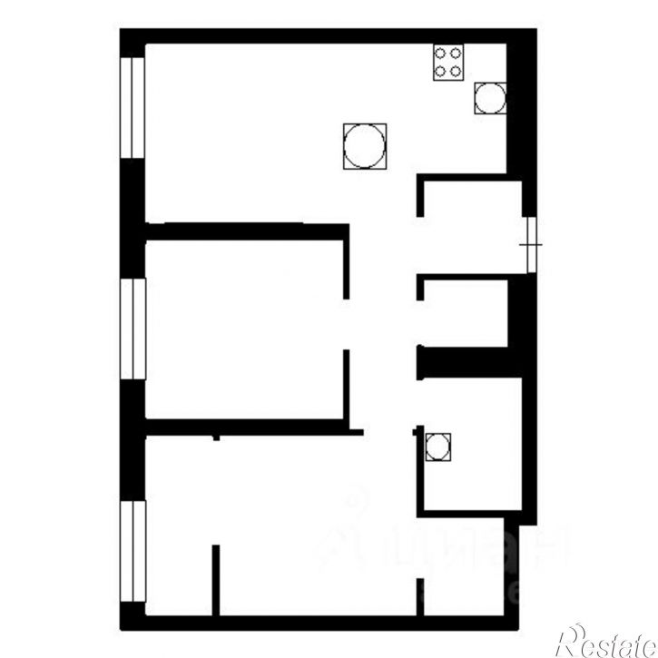 3-комн квартира Юбилейный мкр,дом 5