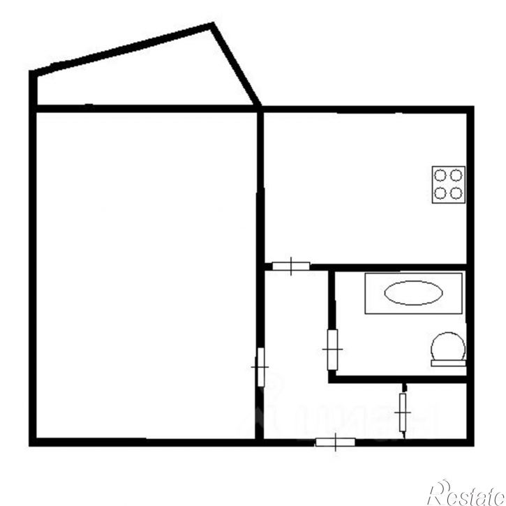 1-комн квартира