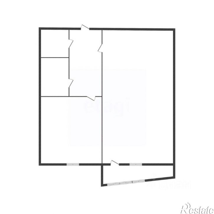 1-комн квартира Красноармейский переулок, 7,  д. 7