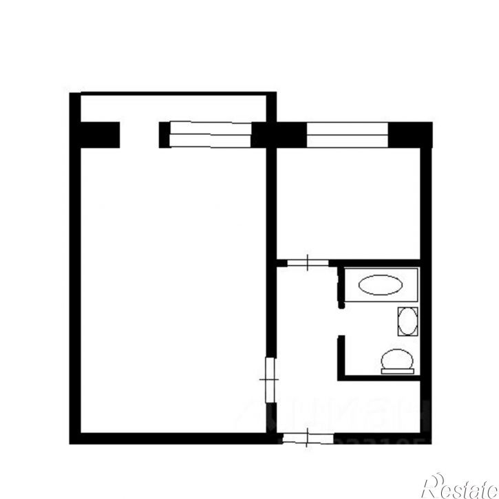 1-комн квартира