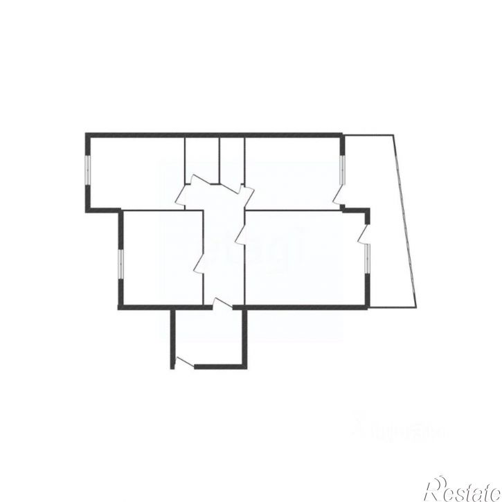 3-комн квартира