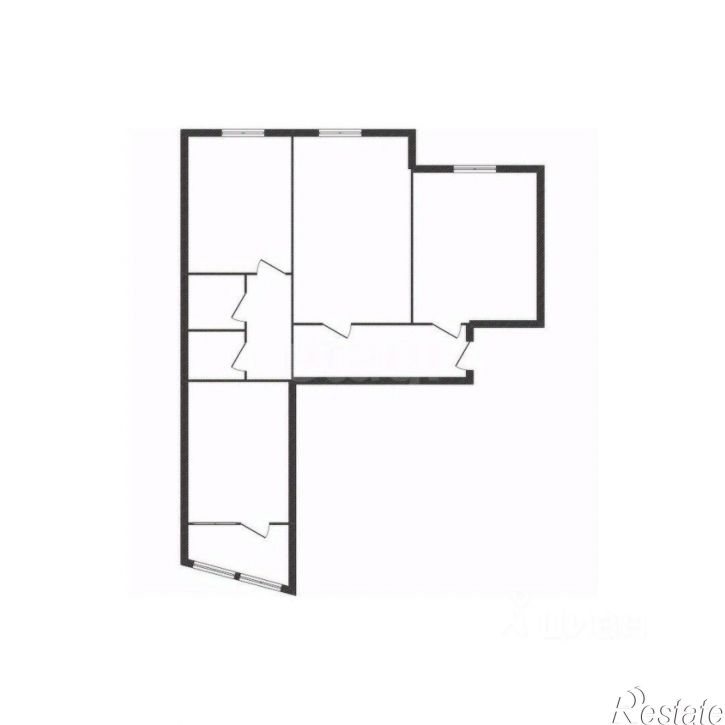 3-комн квартира