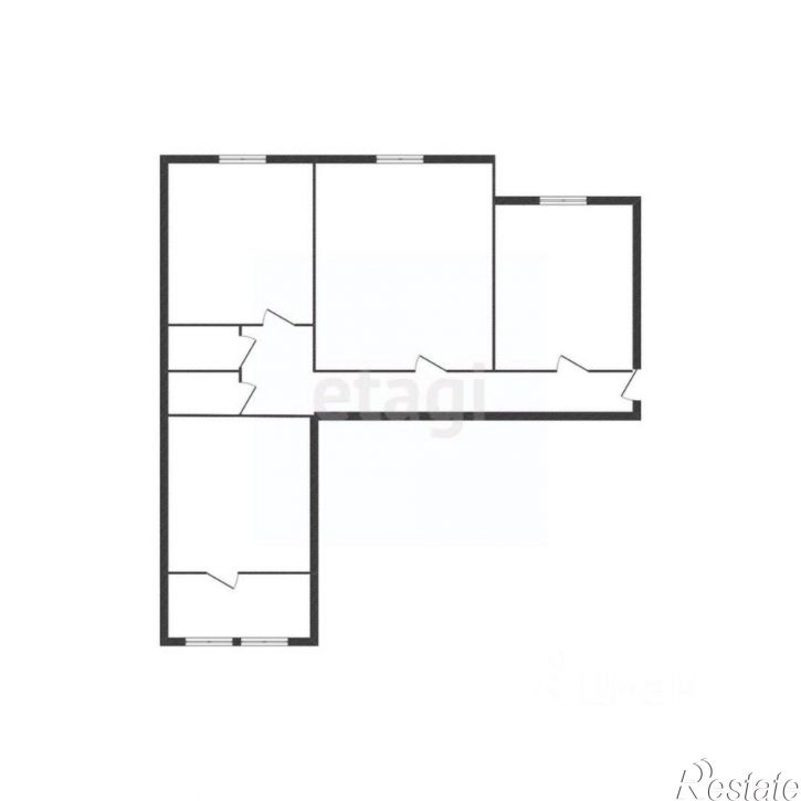 3-комн квартира