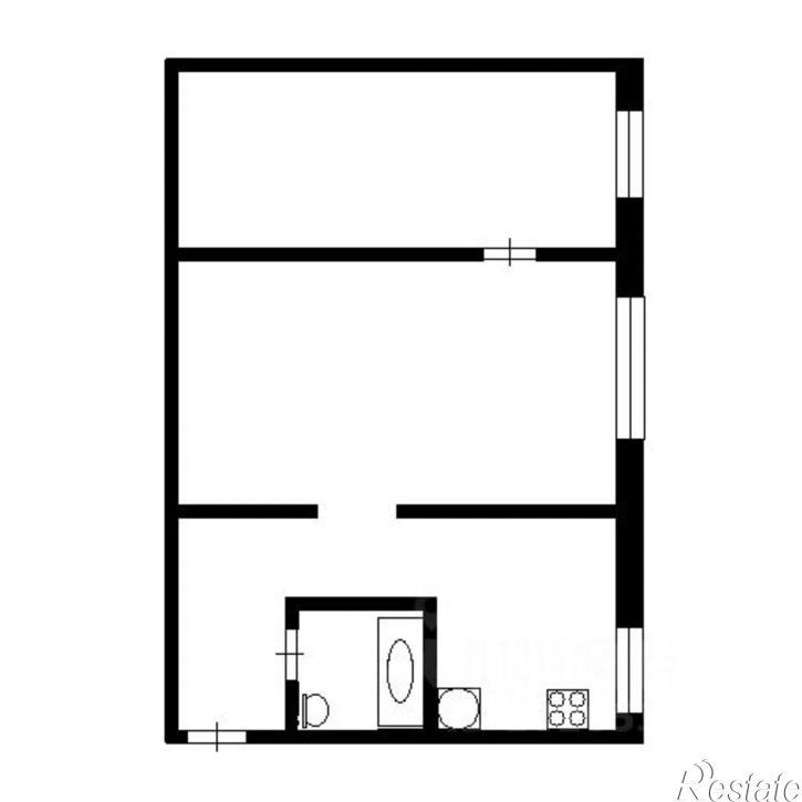 2-комн квартира