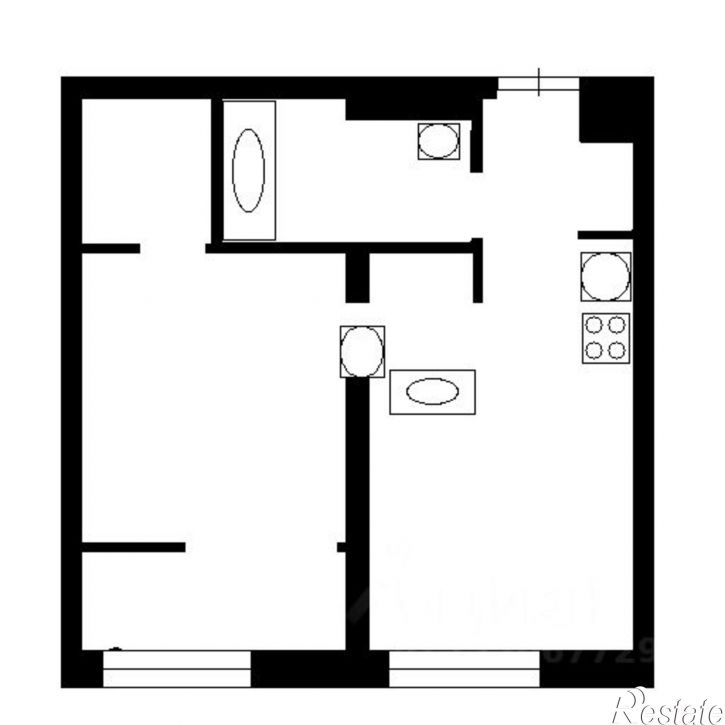 2-комн квартира