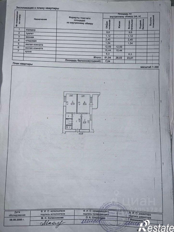 2-комн квартира