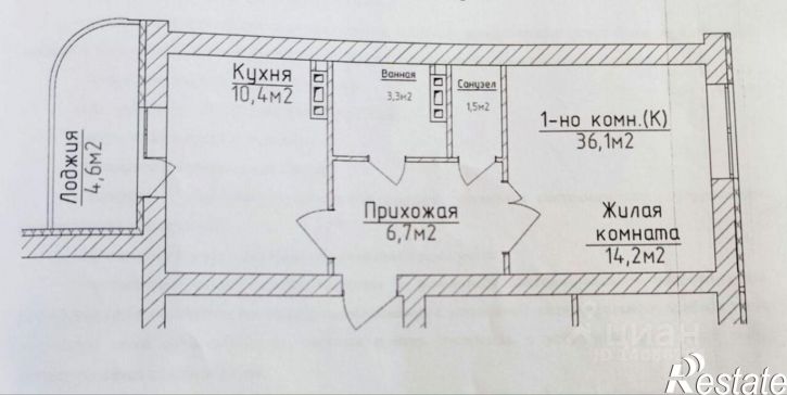 1-комн квартира Старый Оскол городской округ