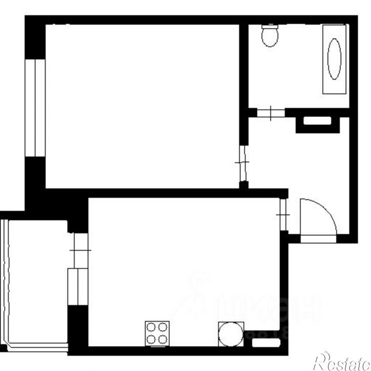 1-комн квартира