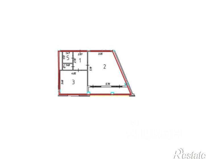 1-комн квартира мкр Космос, 11,  д. 11