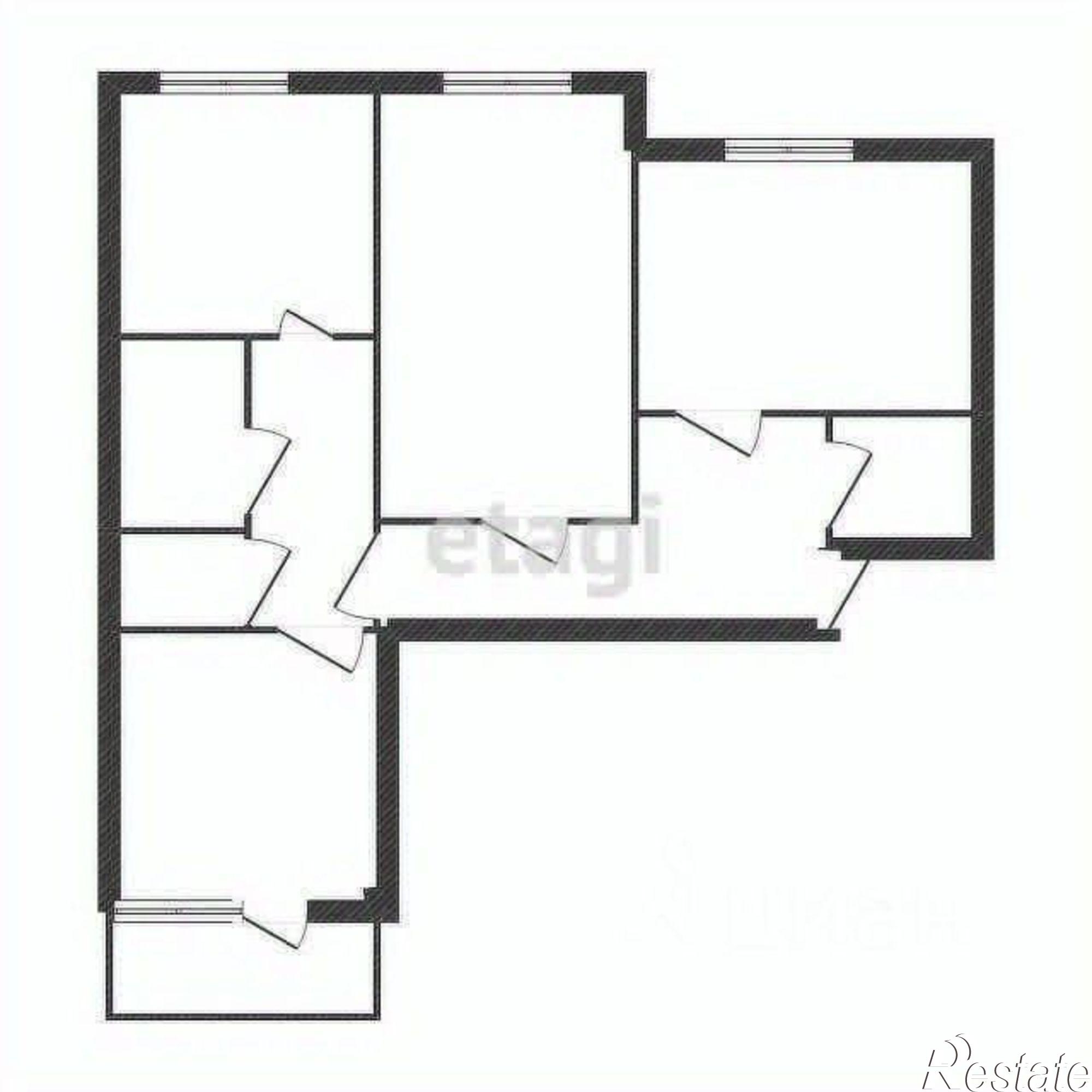Купить квартиру за 5 800 000 рублей на Восточный мкр, 2