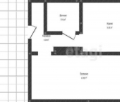 1-комн, 34кв м, этаж 7/9 мкр Конева, 7