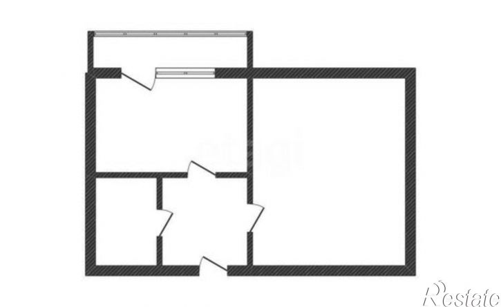 1-комн квартира Северный мкр, 8,  д. 8