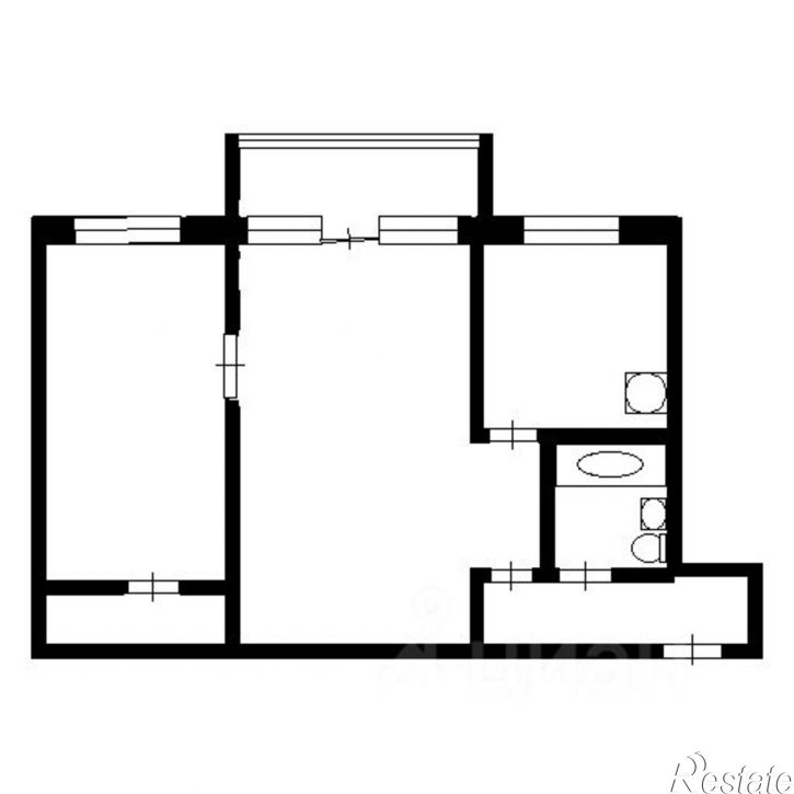 2-комн квартира мкр Лебединец, 8,  д. 8