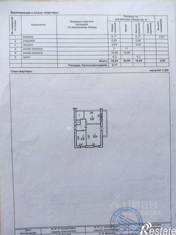 2-комн квартира ул Володарского, 14а,  д. 14а