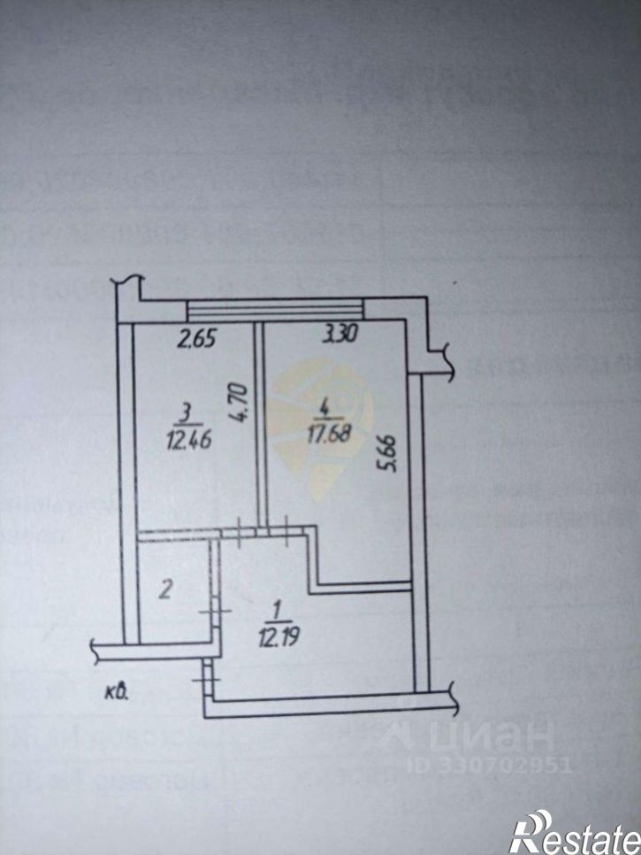 2-комн квартира мкр Макаренко, 3,  д. 3
