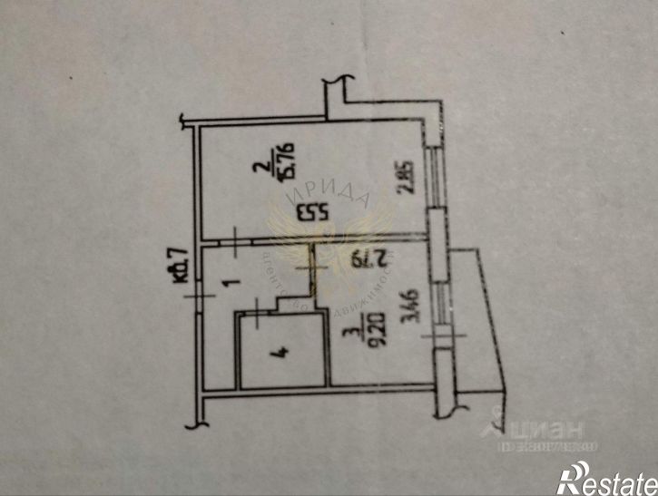 1-комн квартира Северный мкр, 15,  д. 15