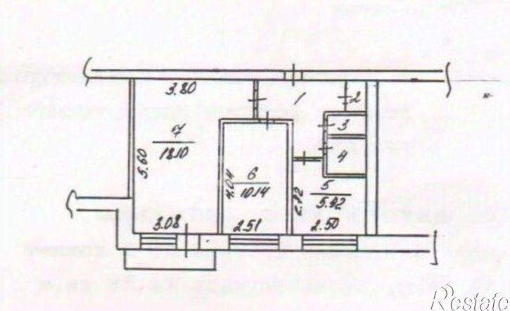 2-комн квартира Интернациональный мкр, 34,  д. 34