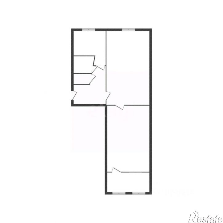 2-комн квартира мкр Горняк, 1,  д. 1
