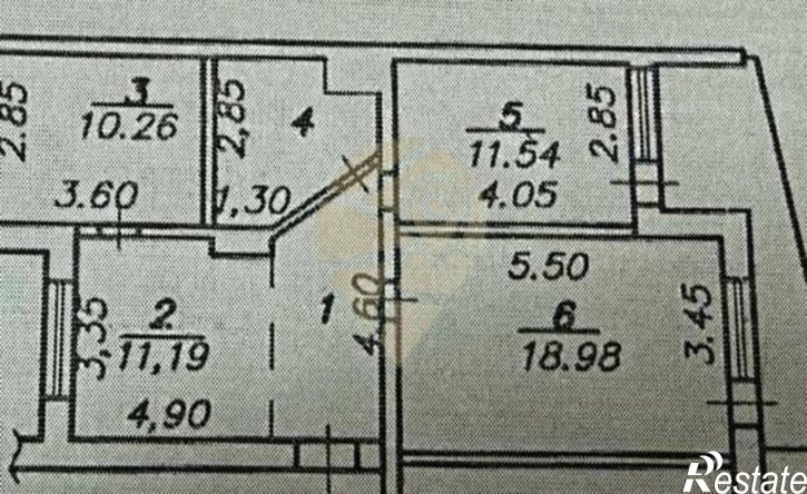 3-комн квартира мкр Королева, 32а,  д. 32а