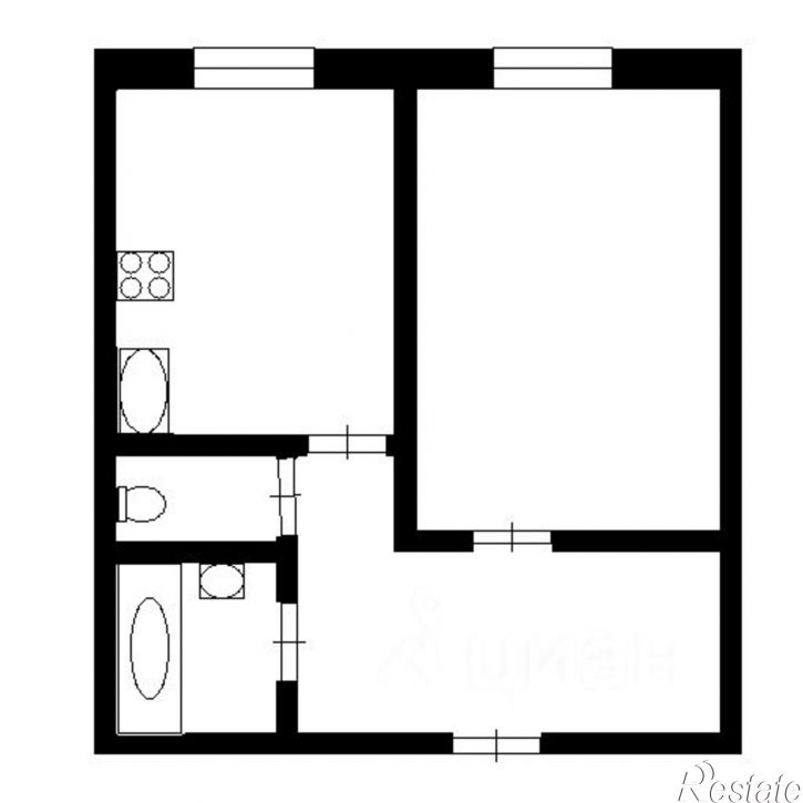 1-комн квартира б-р Дружбы, 8,  д. 8