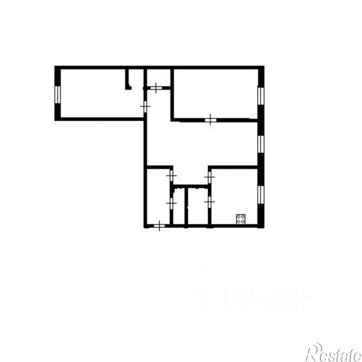 3-комн квартира Интернациональный мкр, 34,  д. 34