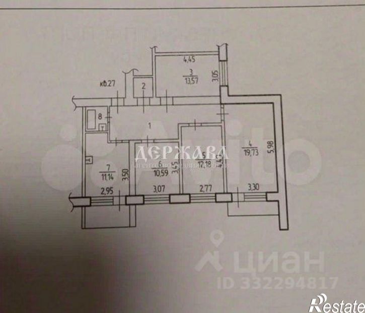 4-комн квартира мкр Дубрава квартал 2, 2А,  д. 2А