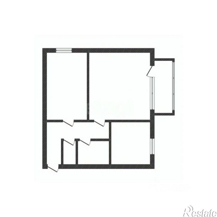 2-комн квартира Парковый мкр, 19,  д. 19