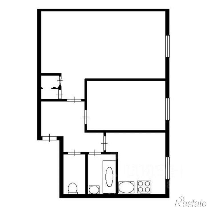2-комн квартира мкр Горняк, 14,  д. 14