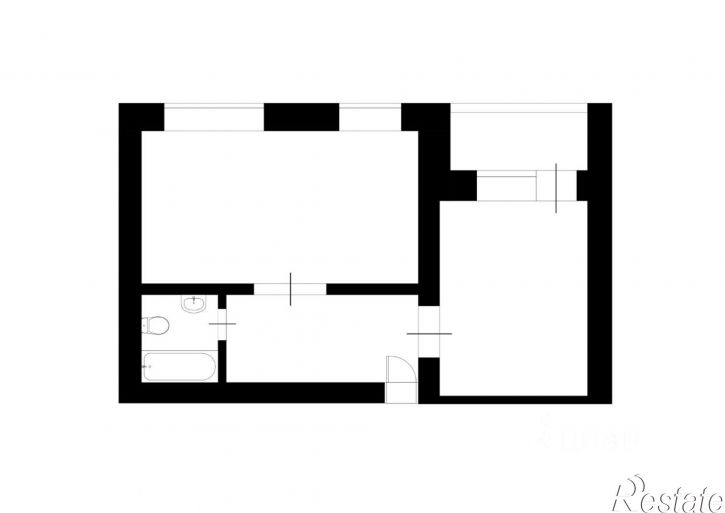 1-комн квартира мкр Ольминского, 8,  д. 8