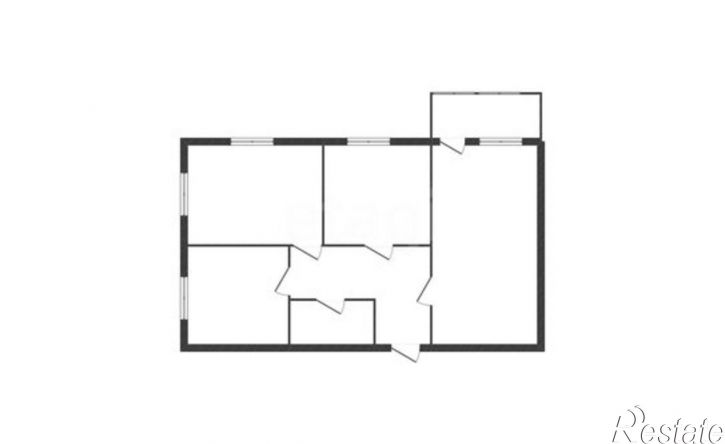 3-комн квартира ул Стадионная, 12б,  д. 12б