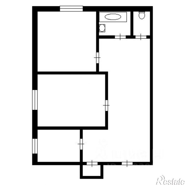 2-комн квартира мкр Буденного, 6б,  д. 6б