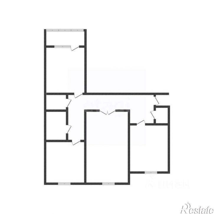 3-комн квартира Лесной мкр, 9,  д. 9