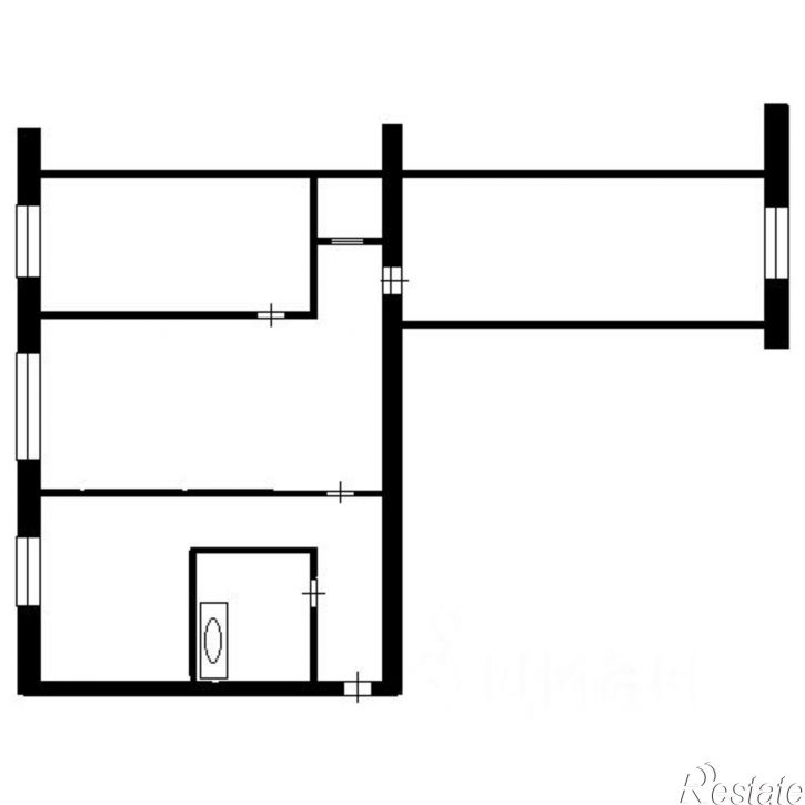 3-комн квартира мкр Лебединец, 24,  д. 24