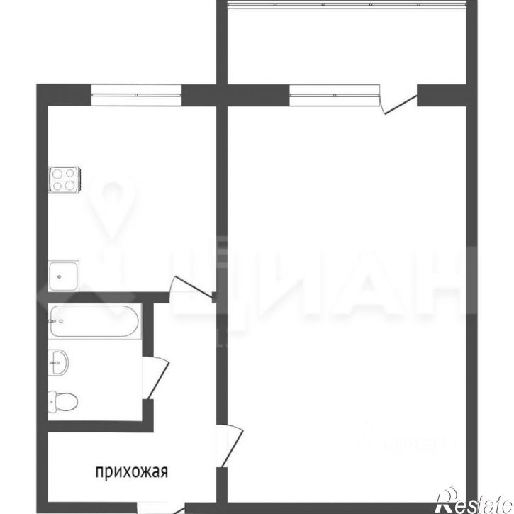 1-комн квартира Интернациональный мкр, 13,  д. 13