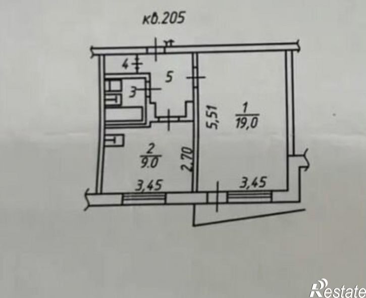 1-комн квартира Олимпийский мкр, 13а,  д. 13а